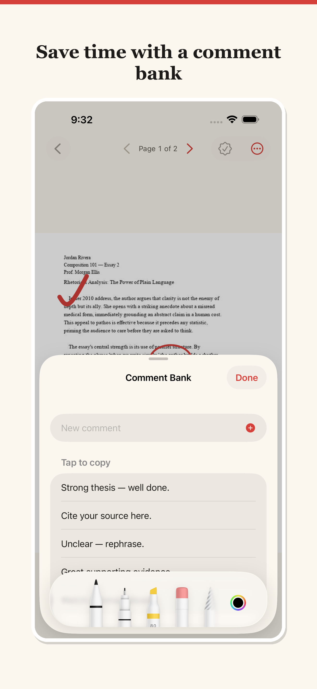 Penmark screenshot: 04 penmark
