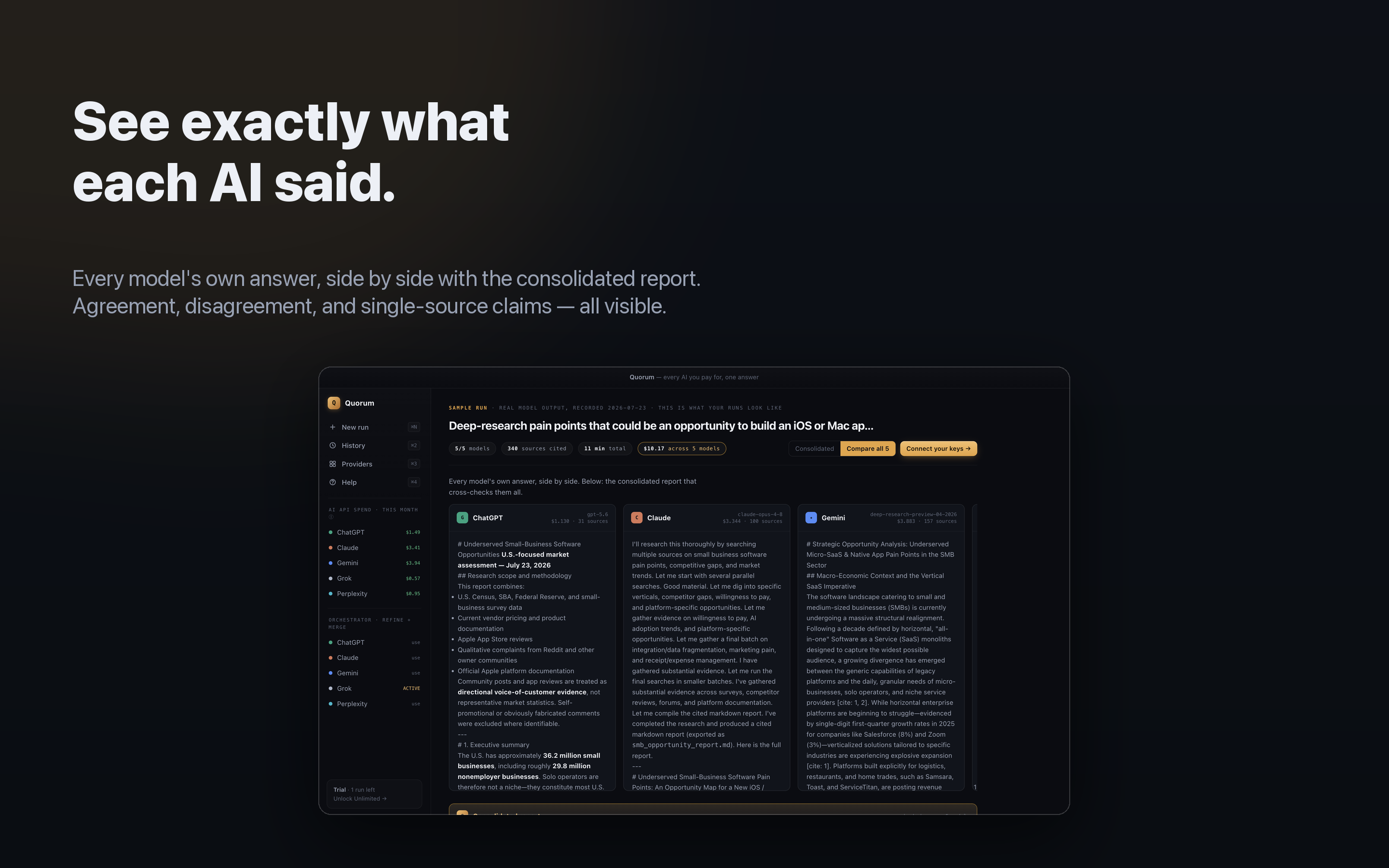Quorum screenshot: 02 quorum